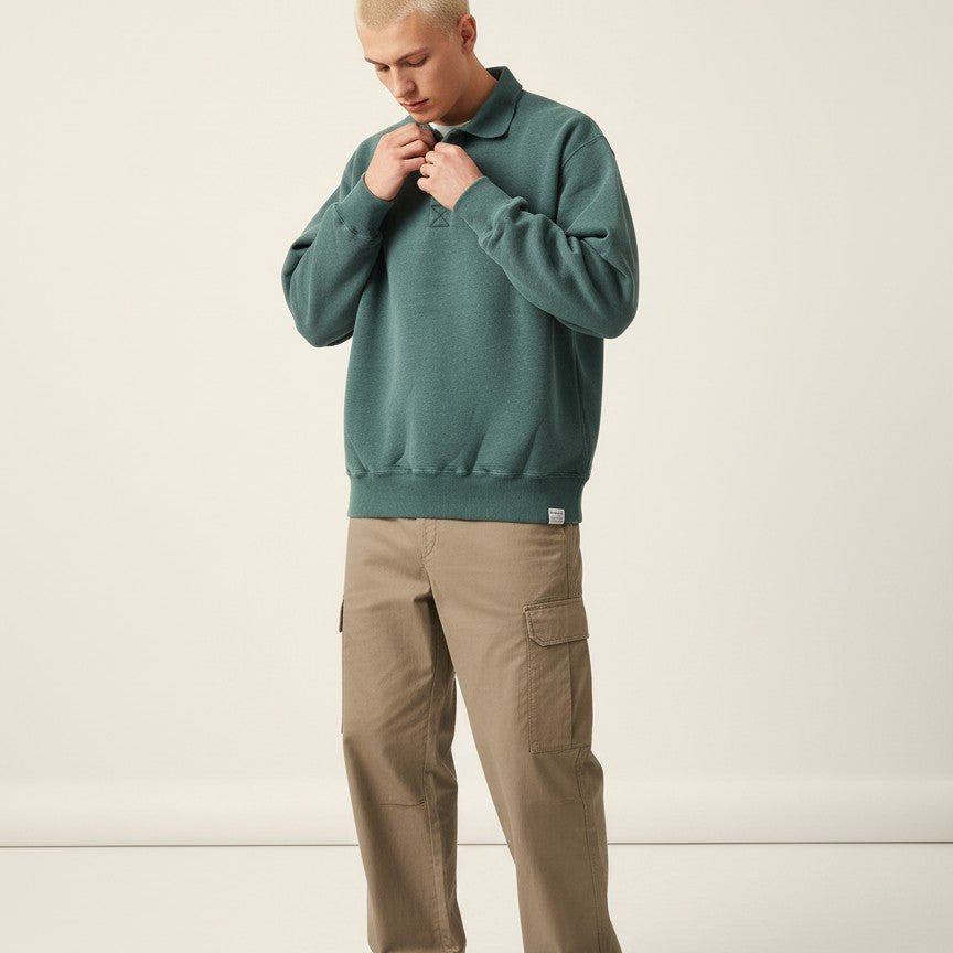 Vintage Cotton Polo - Threshold Collective