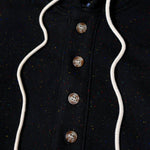 Camping Hoodie - Black Rainbow Speckle: Large - Threshold Collective