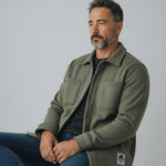 Organic Cotton Fleece Shacket - Threshold Collective