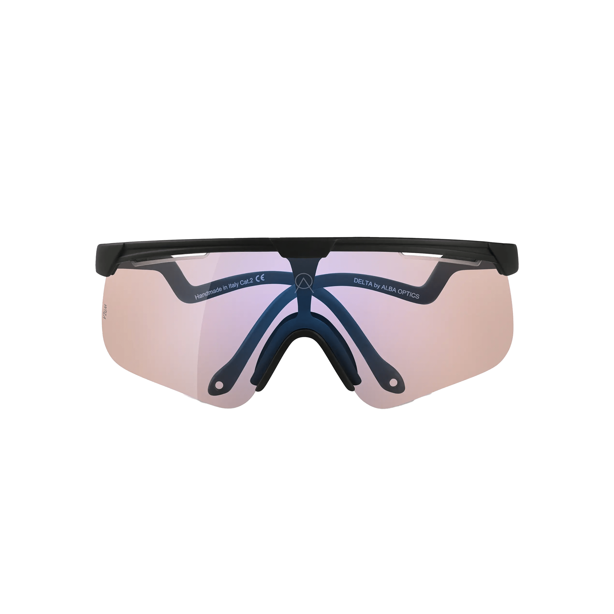 Alba Delta Sunglasses - VZUM™ Black Flamingo - Threshold Coffee