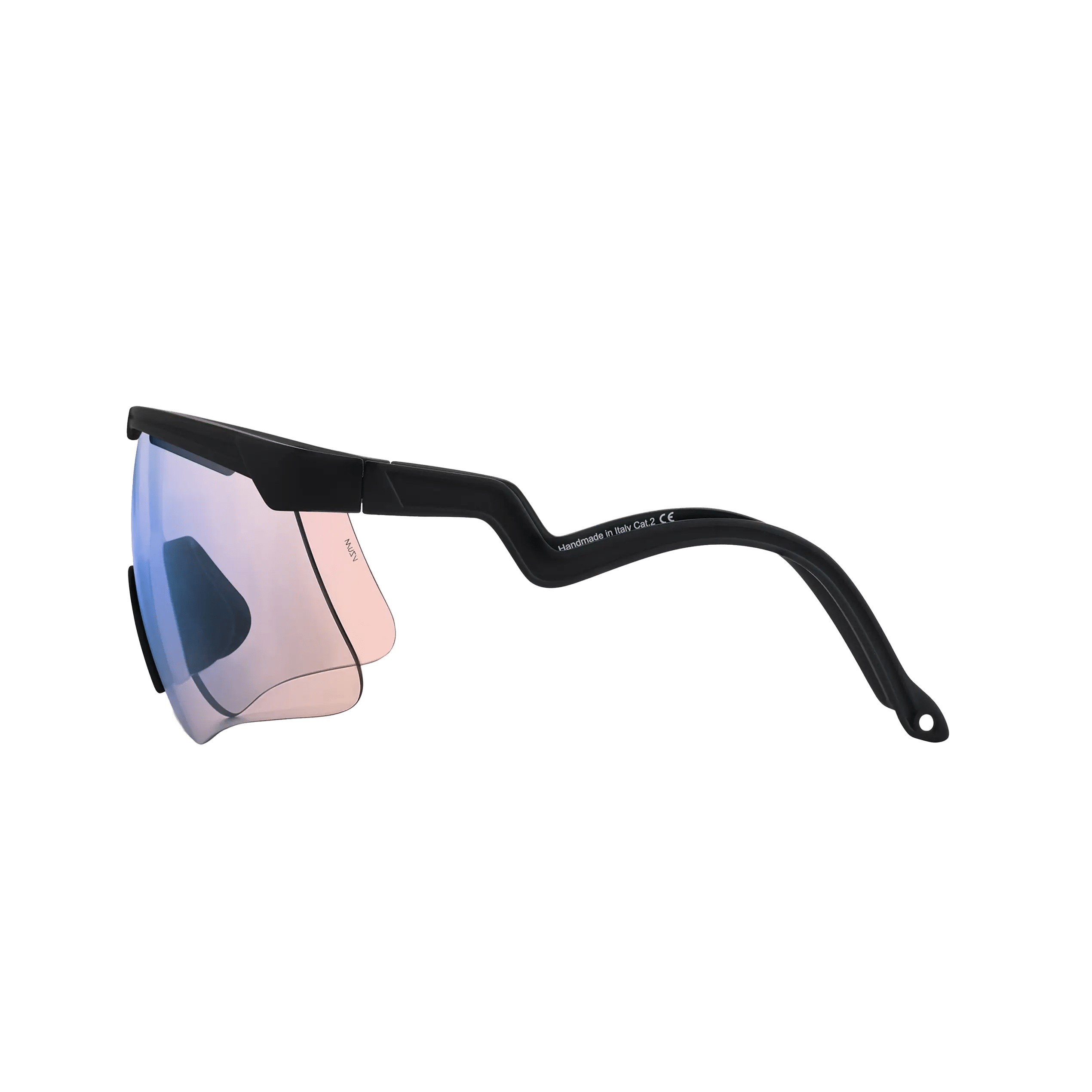 Alba Delta Sunglasses - VZUM™ Black Flamingo - Threshold Coffee