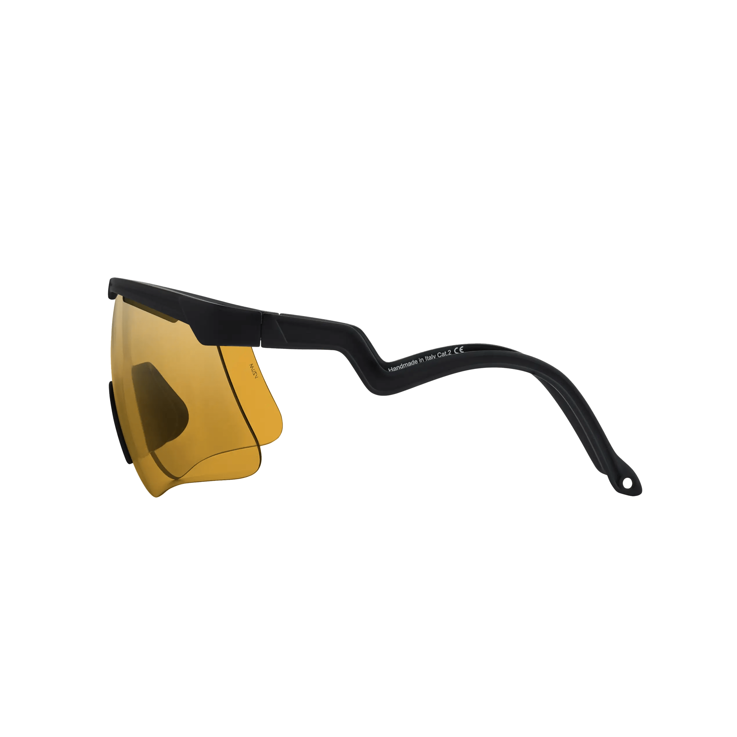 Alba Delta Sunglasses - VZUM™ Black Fly - Threshold Coffee