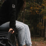Black Kitimat Women's Half Zip - Threshold Collective