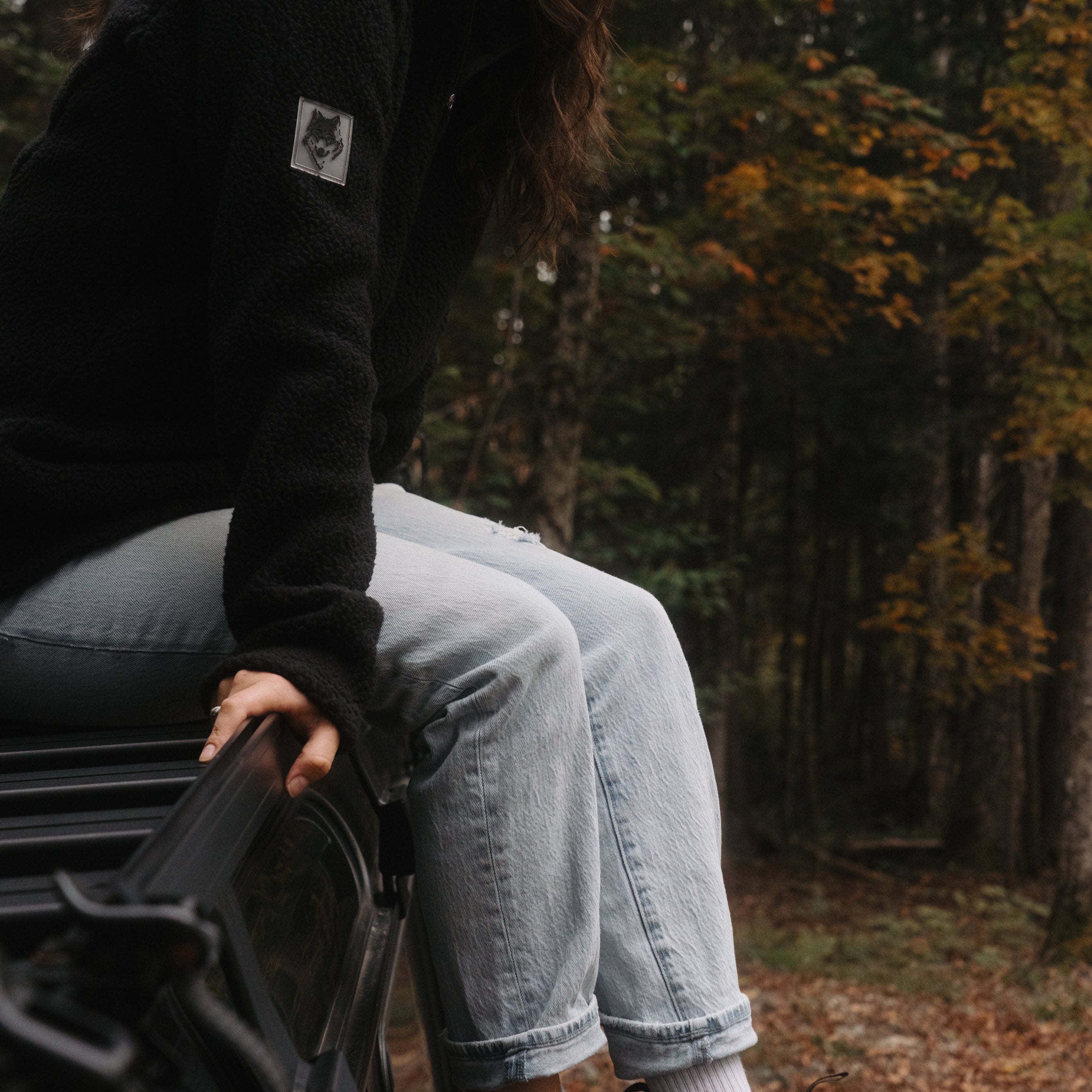 Black Kitimat Women's Half Zip - Threshold Collective