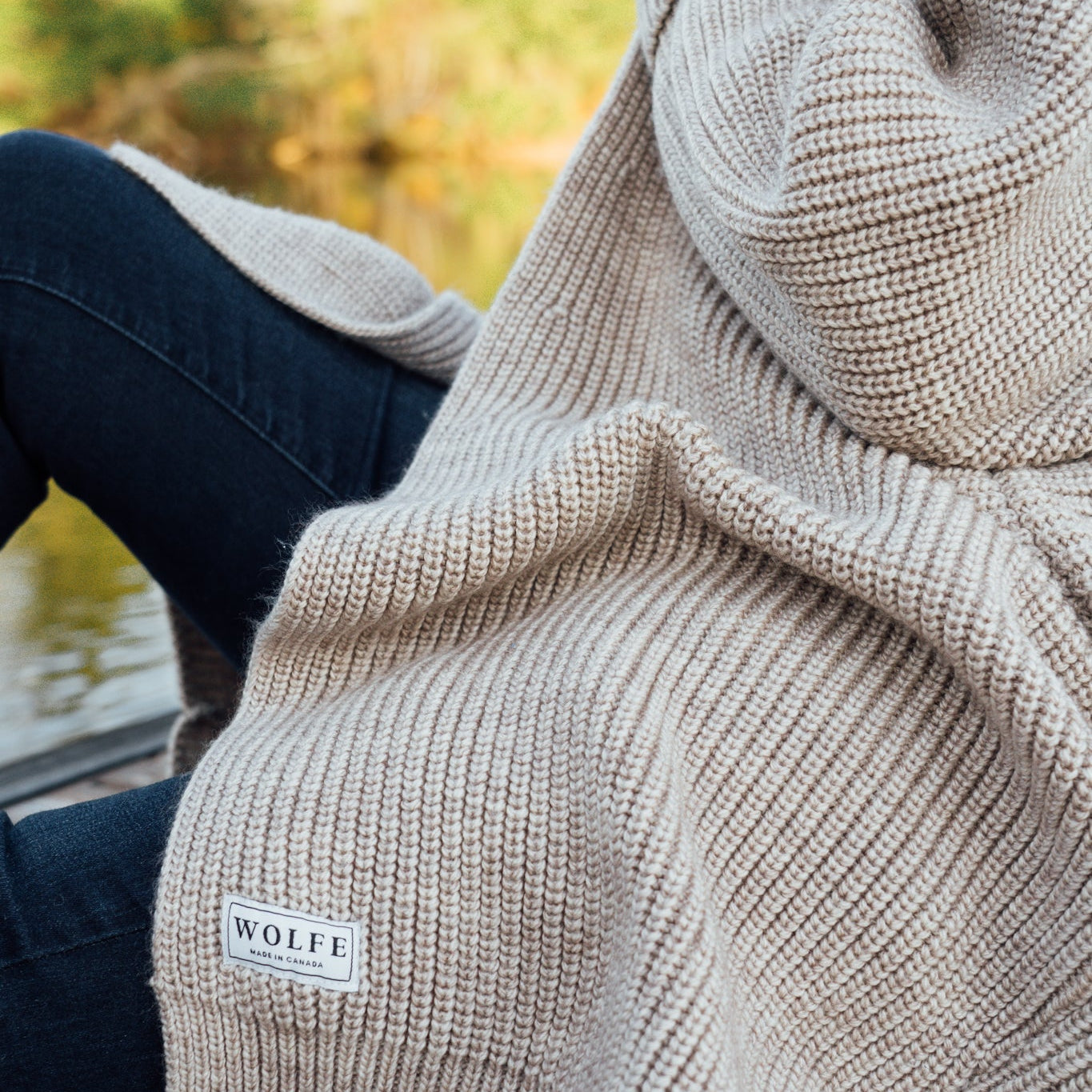 Beige Elora Cardigan - Threshold Coffee