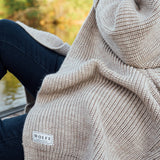 Beige Elora Cardigan - Threshold Coffee