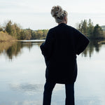 Black Elora Cardigan - Threshold Coffee