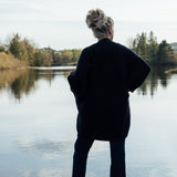 Black Elora Cardigan - Threshold Coffee