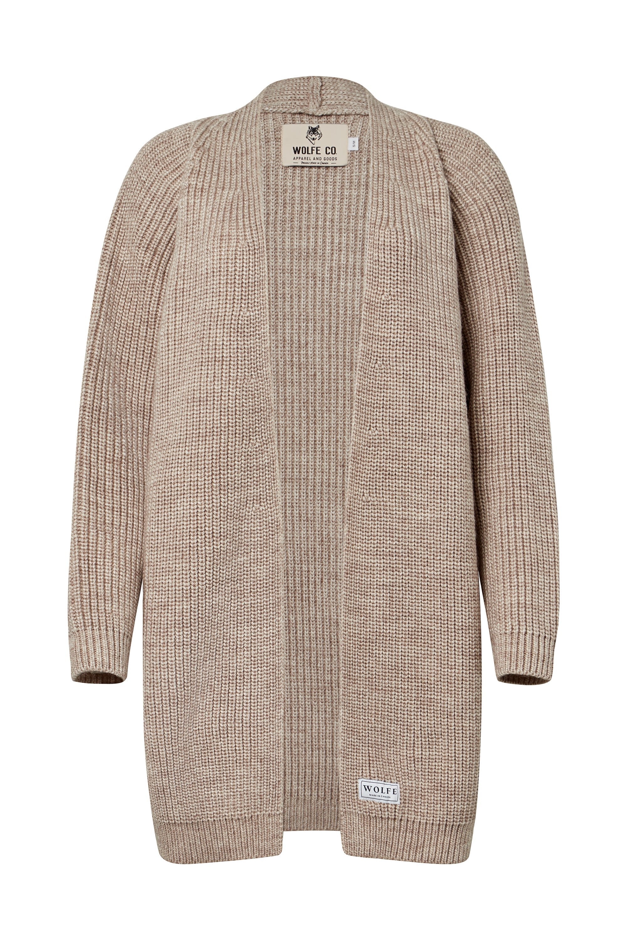 Beige Elora Cardigan - Threshold Coffee