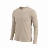 Beige Straight Hem Waffle Knit - Threshold Collective