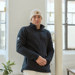 Black Kitimat Men's Half Zip - Threshold Coffee
