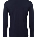 Navy Long Sleeve Huxley - Threshold Coffee