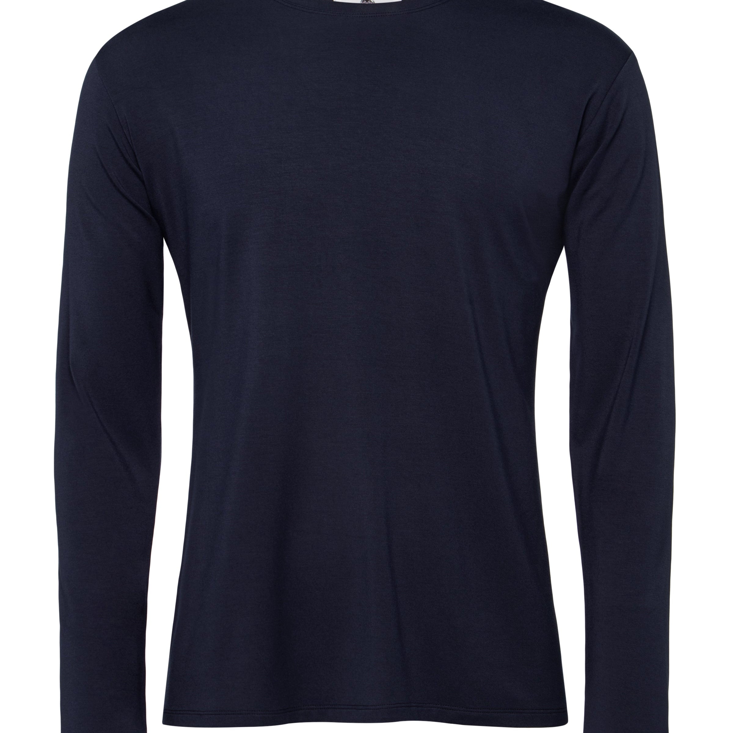 Navy Long Sleeve Huxley - Threshold Coffee
