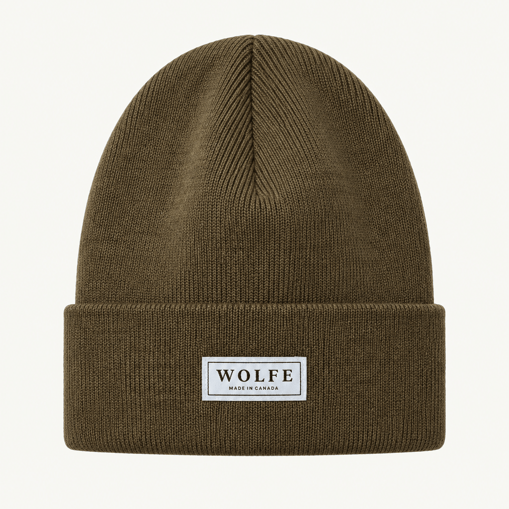 Ochre Ribbed Toque - Threshold Collective