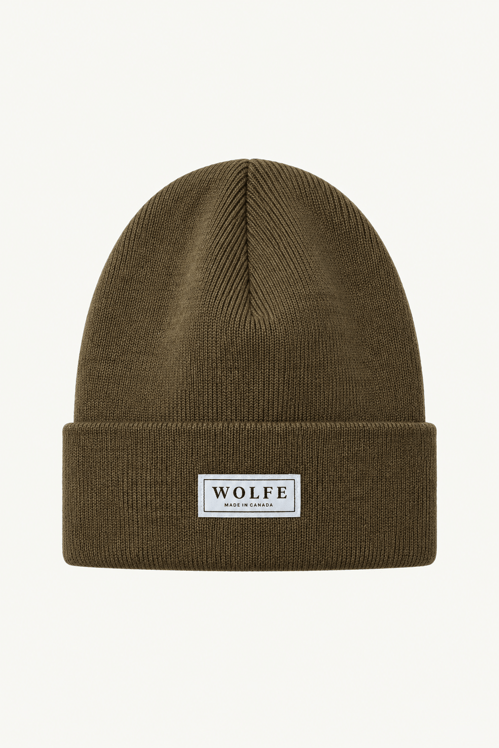 Ochre Ribbed Toque - Threshold Collective