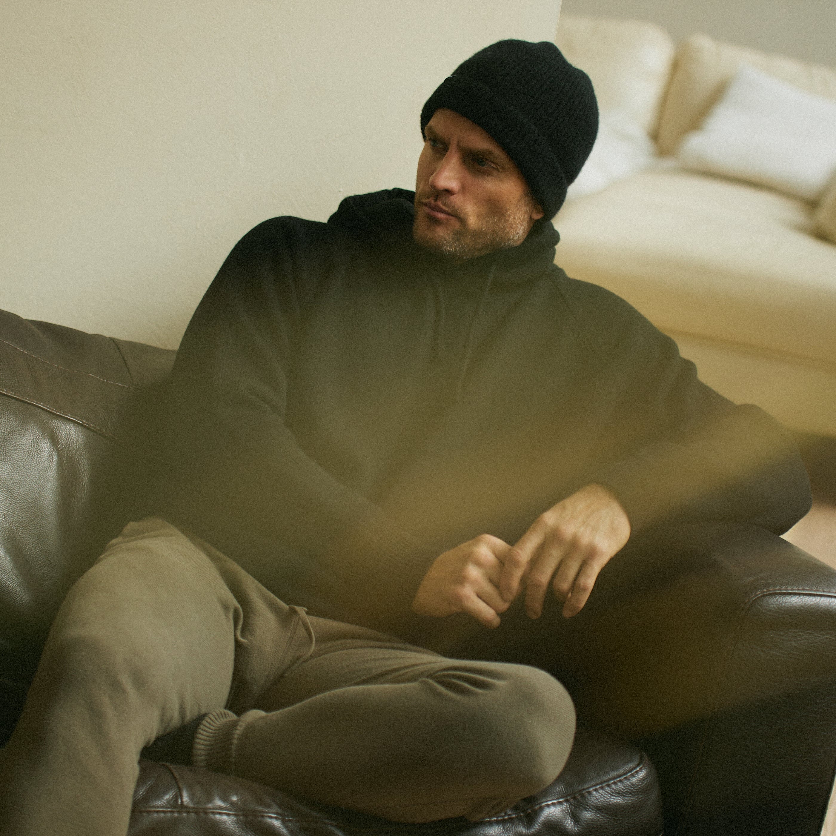 Hudson Merino Pullover - Threshold Coffee