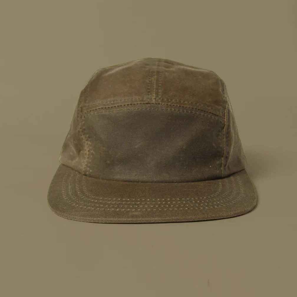 5 Panel - Blank - Army Waxed Cotton - Threshold Collective
