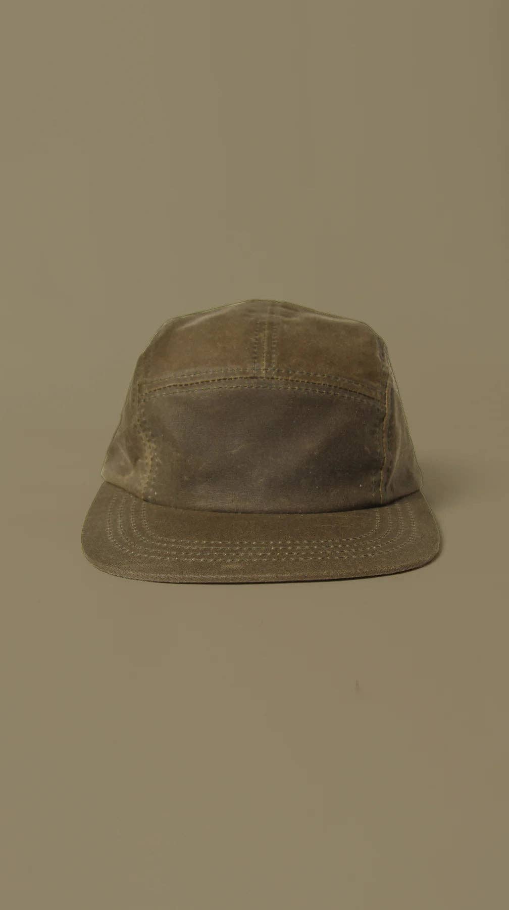 5 Panel - Blank - Army Waxed Cotton - Threshold Collective