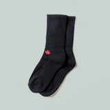 Bamboo Crew Sock - Canada Leaf: O/S - Threshold Collective