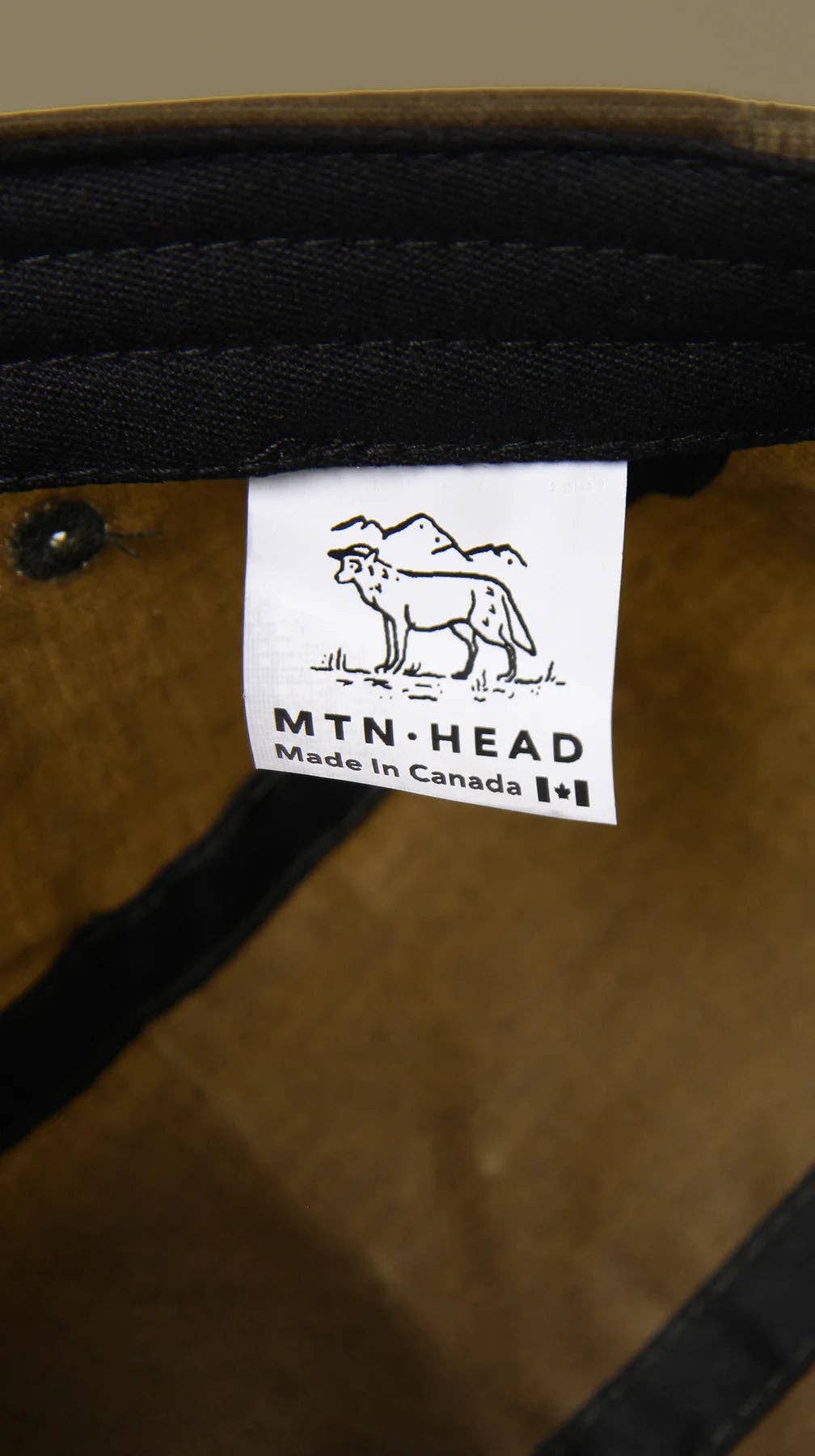 5 Panel - Blank - Army Waxed Cotton - Threshold Collective