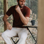 Brick Huxley T-Shirt - Threshold Collective