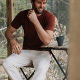 Brick Huxley T-Shirt - Threshold Collective