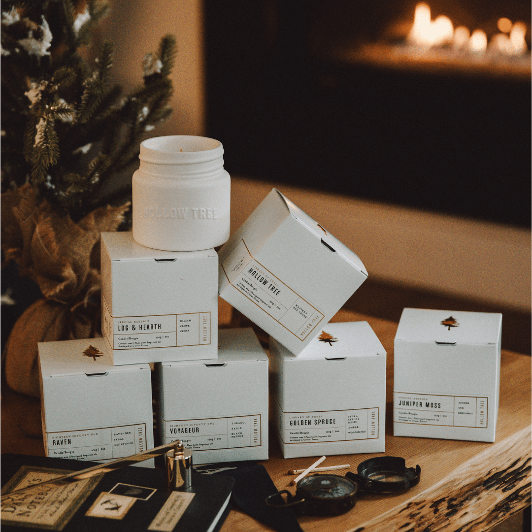Hollow Tree Candle - Threshold Collective