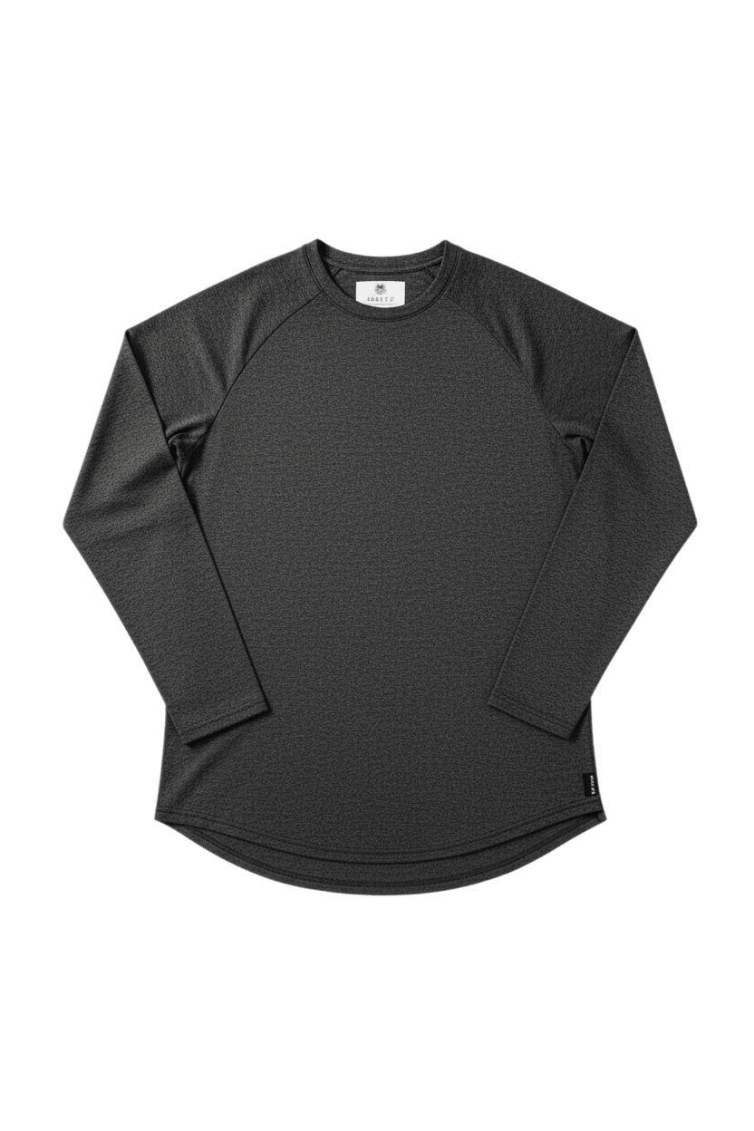 Charcoal Long Sleeve Huxley - Threshold Collective