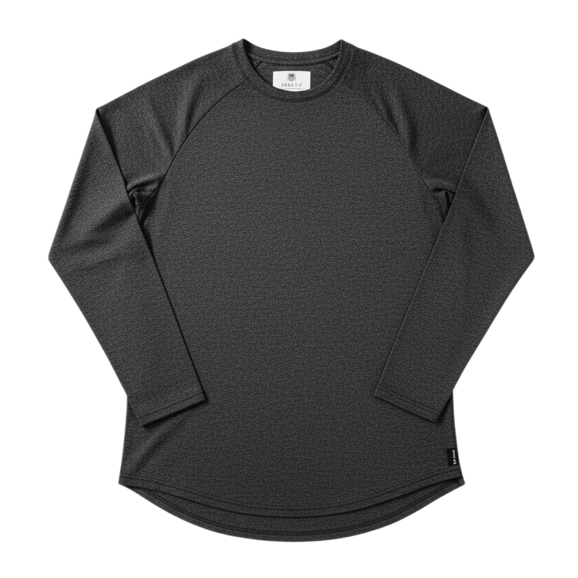 Charcoal Long Sleeve Huxley - Threshold Collective