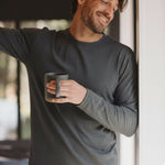 Charcoal Long Sleeve Huxley - Threshold Collective