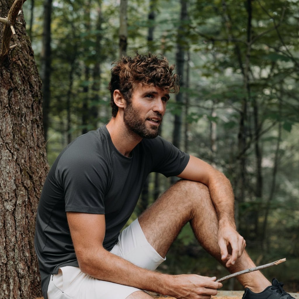 Charcoal Huxley T-Shirt - Threshold Collective