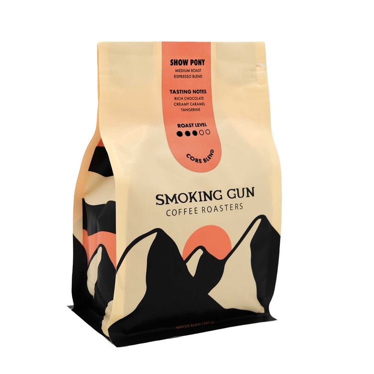 Smoking Gun Show Pony Espresso Whole Bean - Threshold Coffee