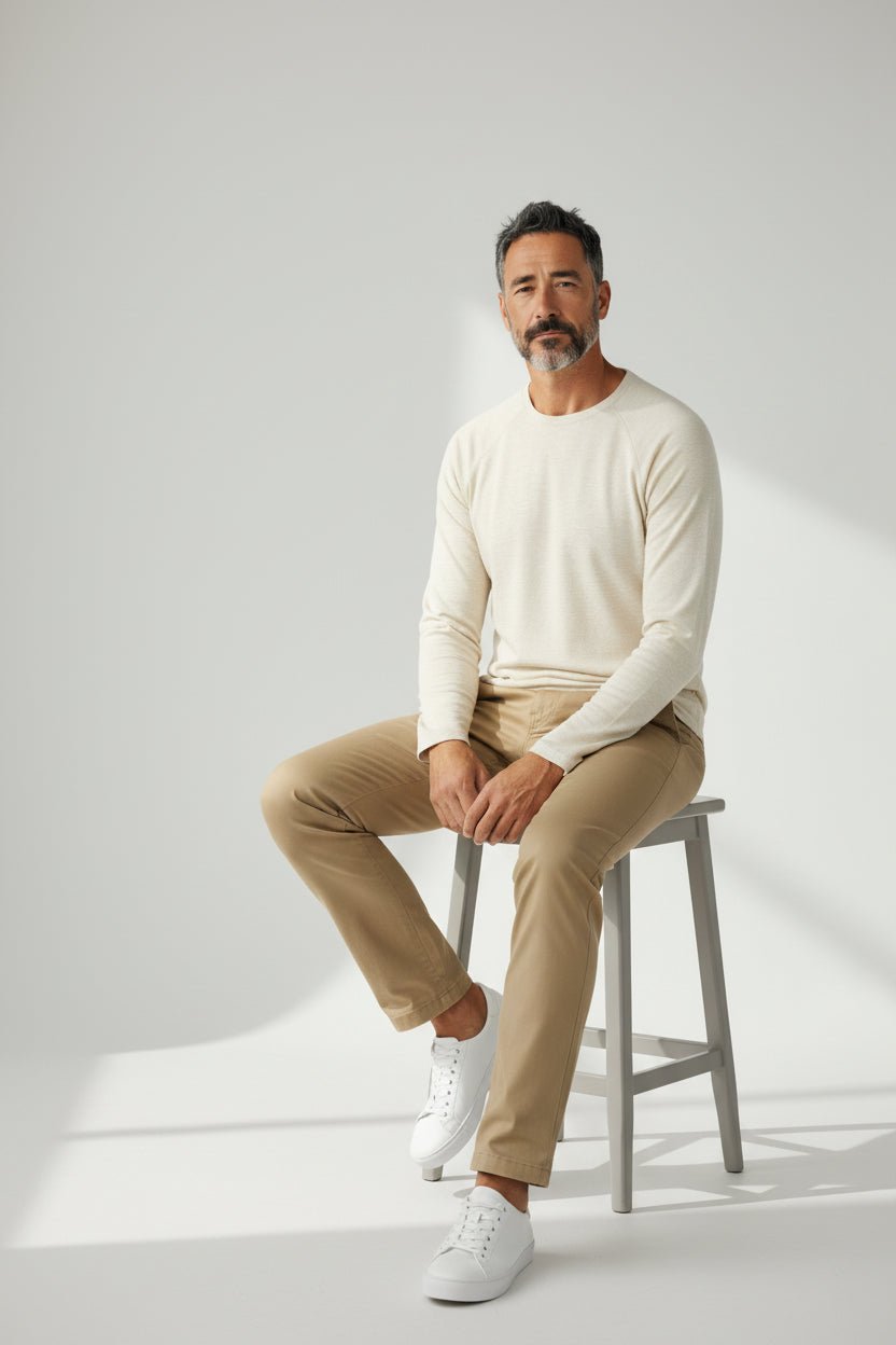 Oatmeal Long Sleeve Huxley - Threshold Collective